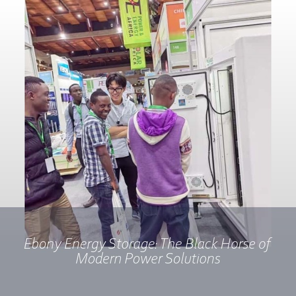 Ebony Energy Storage: The Black Horse of Modern Power Solutions