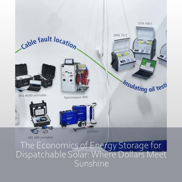 The Economics of Energy Storage for Dispatchable Solar: Where Dollars Meet Sunshine