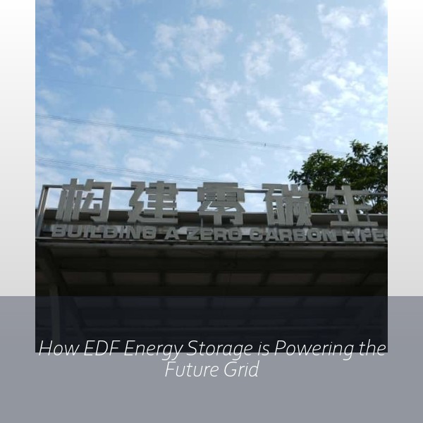 How EDF Energy Storage is Powering the Future Grid
