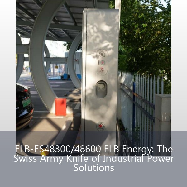 ELB-ES48300/48600 ELB Energy: The Swiss Army Knife of Industrial Power Solutions