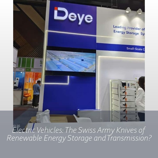 Electric Vehicles: The Swiss Army Knives of Renewable Energy Storage and Transmission?