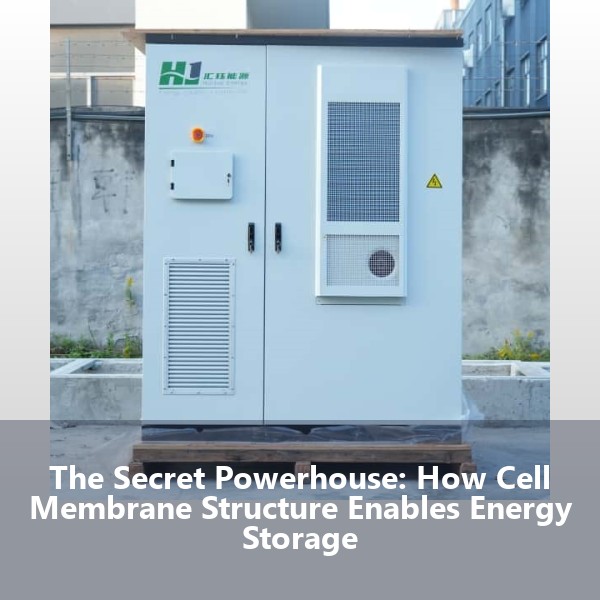 The Secret Powerhouse: How Cell Membrane Structure Enables Energy Storage