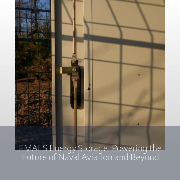 EMALS Energy Storage: Powering the Future of Naval Aviation and Beyond