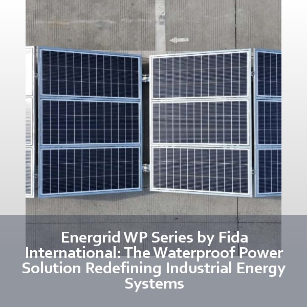 Energrid WP Series by Fida International: The Waterproof Power Solution Redefining Industrial Energy Systems