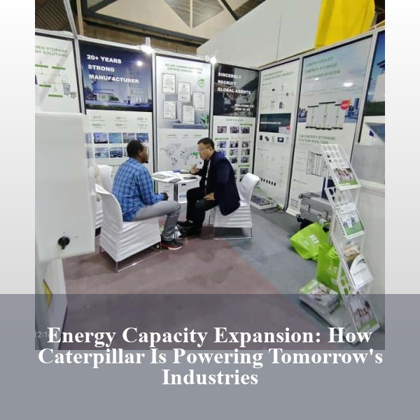 Energy Capacity Expansion: How Caterpillar Is Powering Tomorrow's Industries