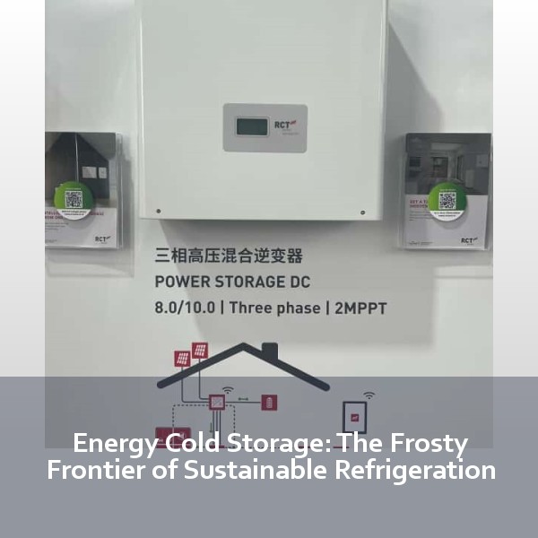 Energy Cold Storage: The Frosty Frontier of Sustainable Refrigeration