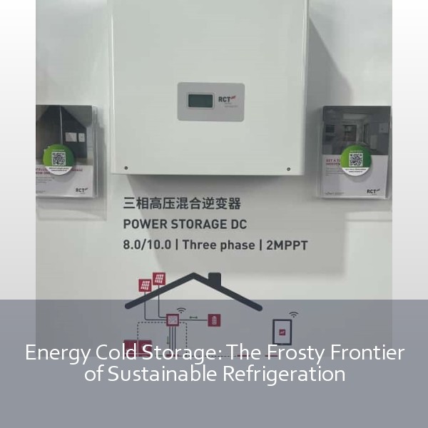 Energy Cold Storage: The Frosty Frontier of Sustainable Refrigeration