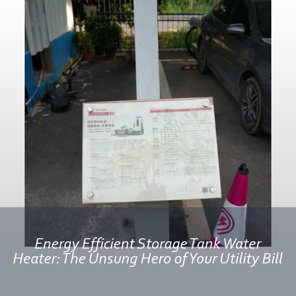 Energy Efficient Storage Tank Water Heater: The Unsung Hero of Your Utility Bill