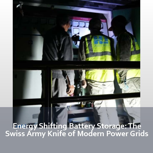 Energy Shifting Battery Storage: The Swiss Army Knife of Modern Power Grids