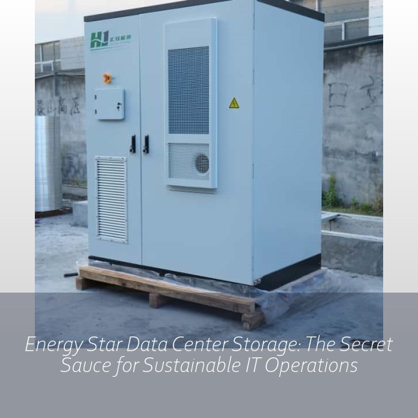 Energy Star Data Center Storage: The Secret Sauce for Sustainable IT Operations