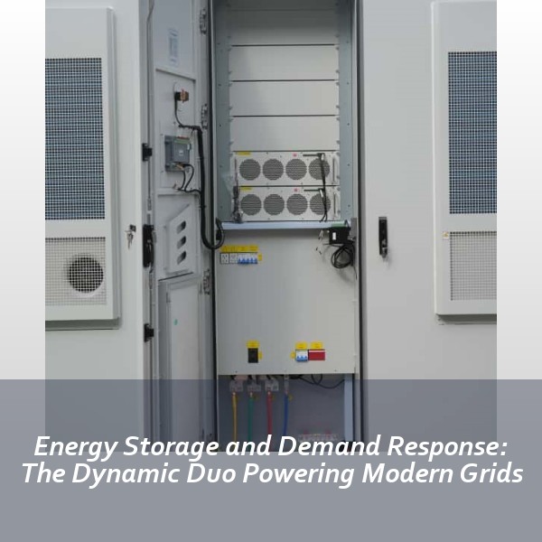 Energy Storage and Demand Response: The Dynamic Duo Powering Modern Grids