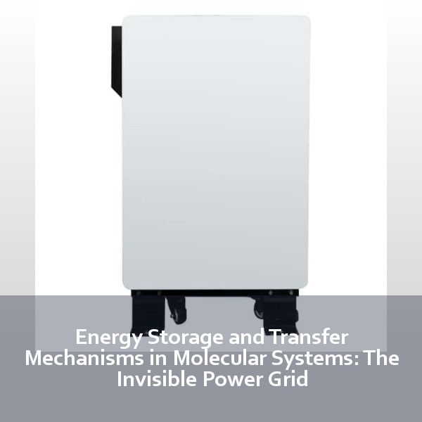Energy Storage and Transfer Mechanisms in Molecular Systems: The Invisible Power Grid