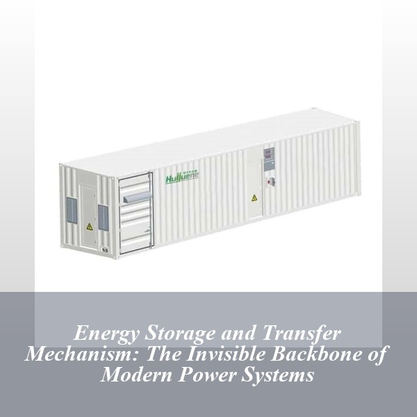 Energy Storage and Transfer Mechanism: The Invisible Backbone of Modern Power Systems