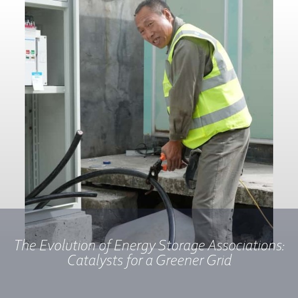The Evolution of Energy Storage Associations: Catalysts for a Greener Grid