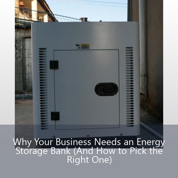Why Your Business Needs an Energy Storage Bank (And How to Pick the Right One)