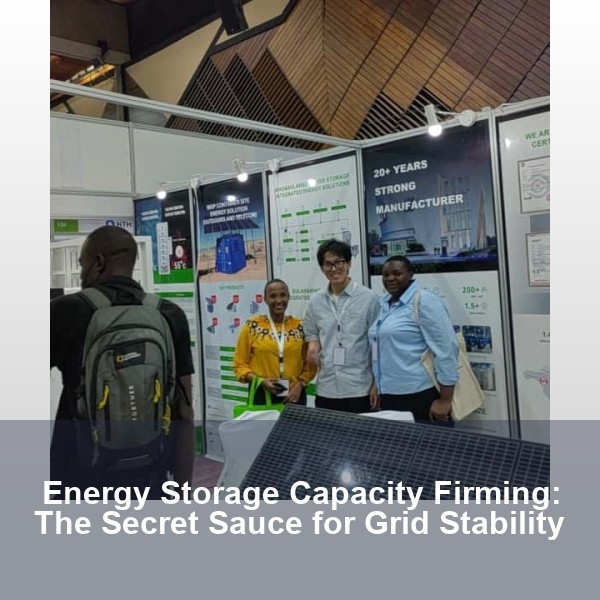 Energy Storage Capacity Firming: The Secret Sauce for Grid Stability