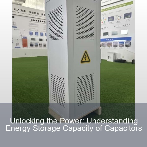 Unlocking the Power: Understanding Energy Storage Capacity of Capacitors
