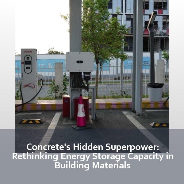 Concrete's Hidden Superpower: Rethinking Energy Storage Capacity in Building Materials