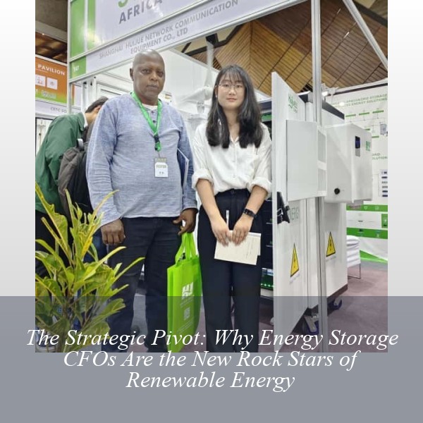 The Strategic Pivot: Why Energy Storage CFOs Are the New Rock Stars of Renewable Energy