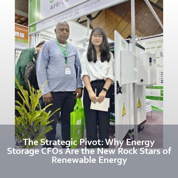 The Strategic Pivot: Why Energy Storage CFOs Are the New Rock Stars of Renewable Energy