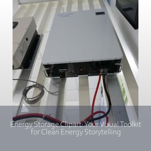 Energy Storage Clipart: Your Visual Toolkit for Clean Energy Storytelling