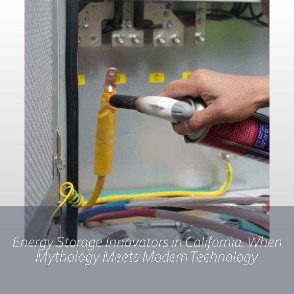 Energy Storage Innovators in California: When Mythology Meets Modern Technology