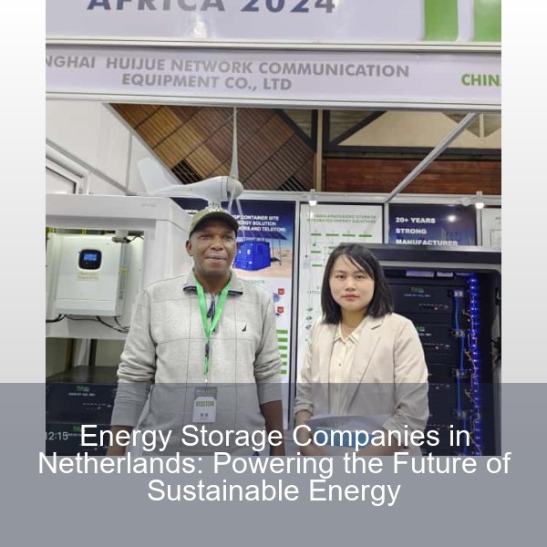 Energy Storage Companies in Netherlands: Powering the Future of Sustainable Energy