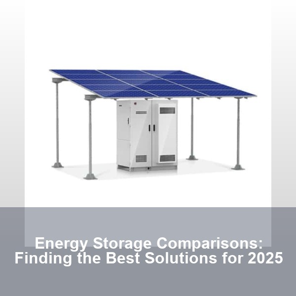 Energy Storage Comparisons: Finding the Best Solutions for 2025