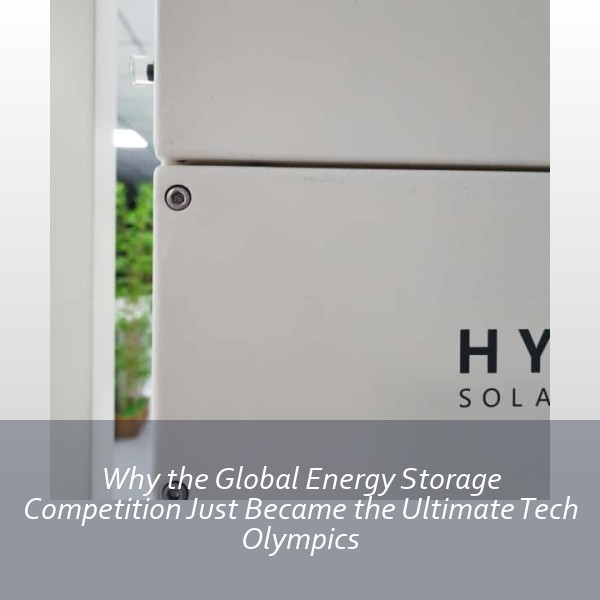 Why the Global Energy Storage Competition Just Became the Ultimate Tech Olympics