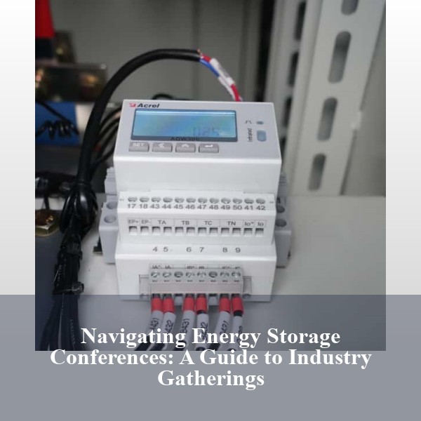 Navigating Energy Storage Conferences: A Guide to Industry Gatherings