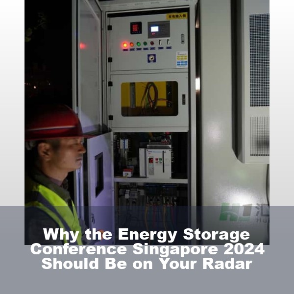 Why the Energy Storage Conference Singapore 2024 Should Be on Your Radar