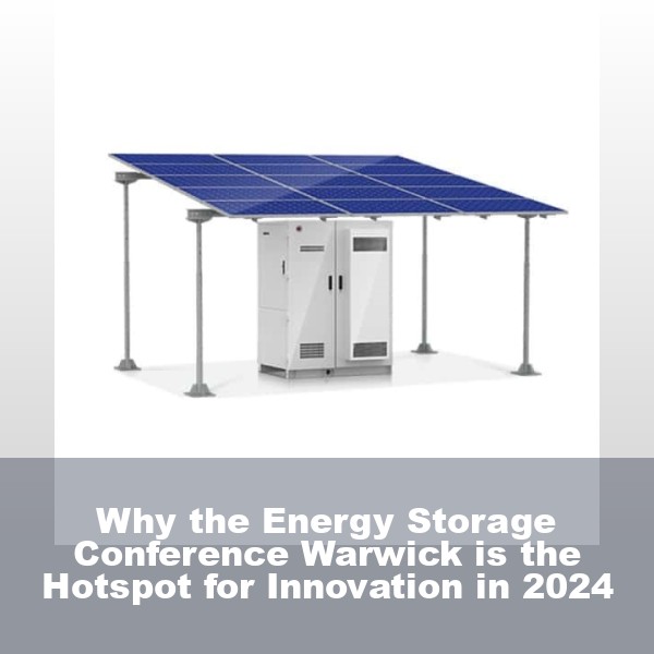 Why the Energy Storage Conference Warwick is the Hotspot for Innovation in 2024