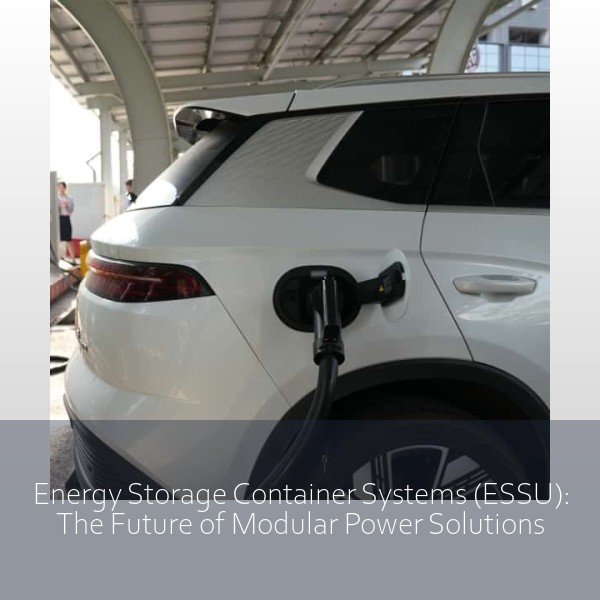 Energy Storage Container Systems (ESSU): The Future of Modular Power Solutions