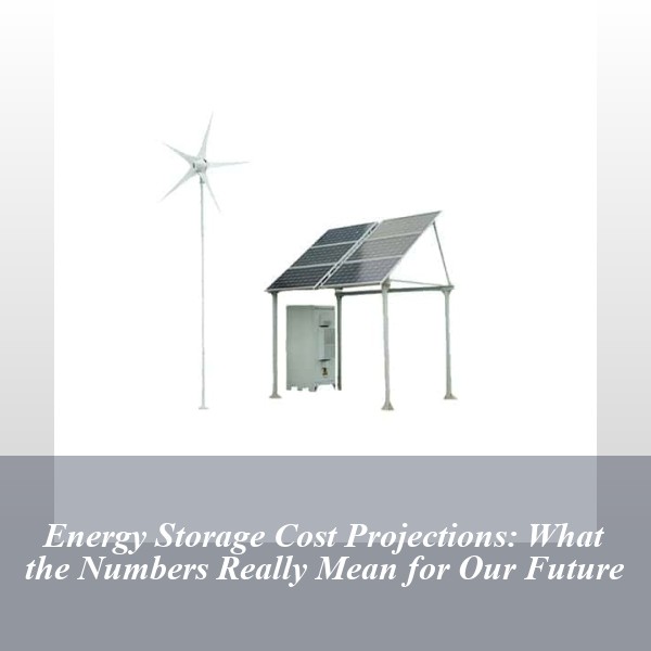 Energy Storage Cost Projections: What the Numbers Really Mean for Our Future