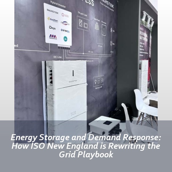 Energy Storage and Demand Response: How ISO New England is Rewriting the Grid Playbook