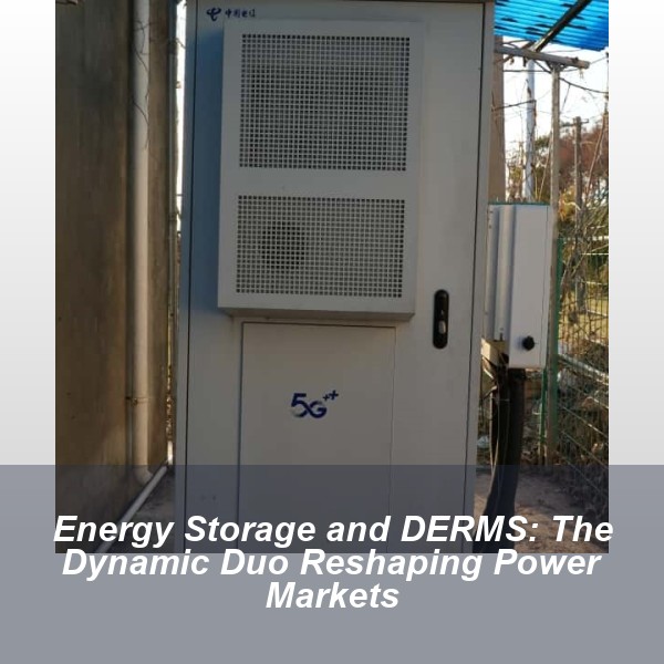 Energy Storage and DERMS: The Dynamic Duo Reshaping Power Markets