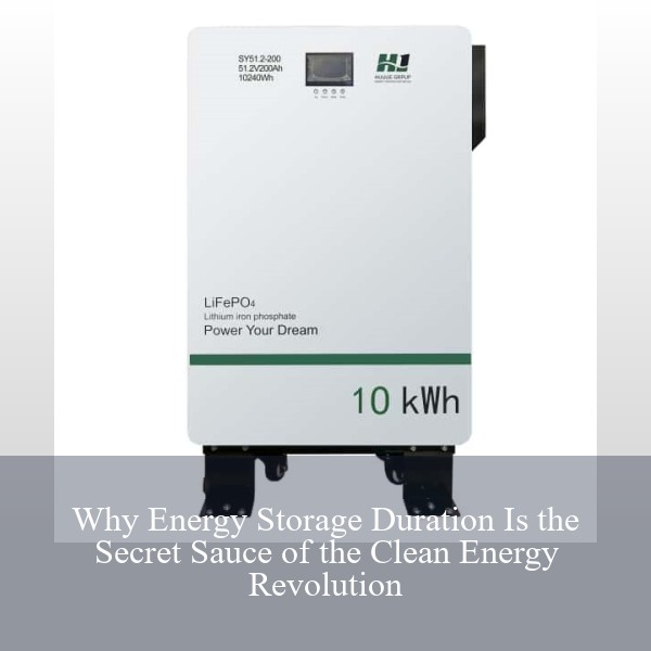 Why Energy Storage Duration Is the Secret Sauce of the Clean Energy Revolution