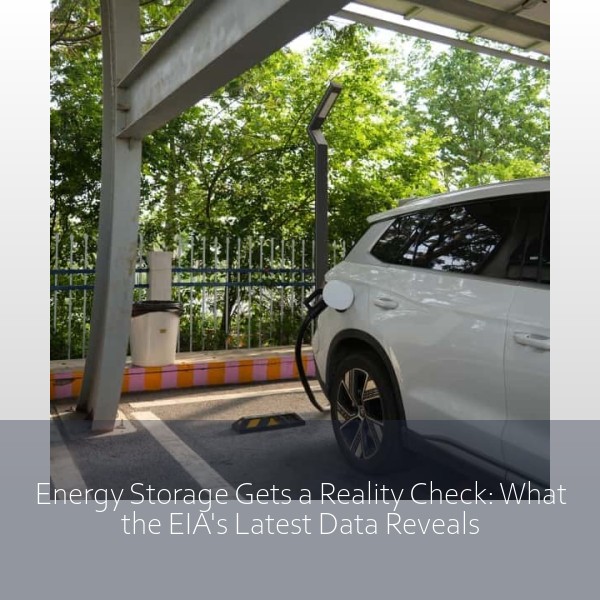 Energy Storage Gets a Reality Check: What the EIA's Latest Data Reveals