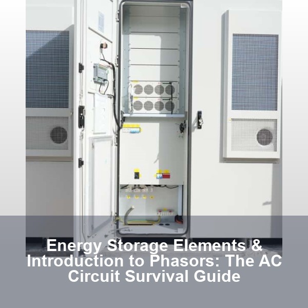 Energy Storage Elements & Introduction to Phasors: The AC Circuit Survival Guide