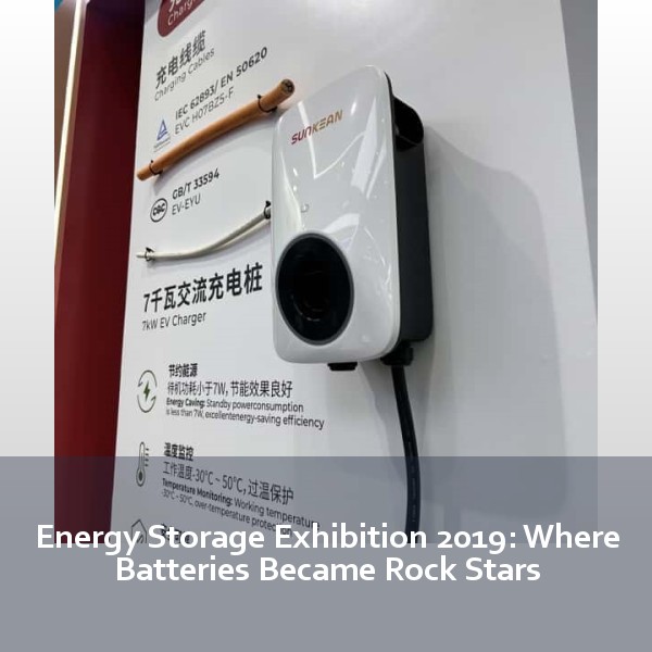 Energy Storage Exhibition 2019: Where Batteries Became Rock Stars