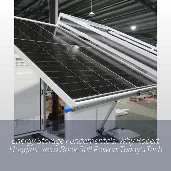 Energy Storage Fundamentals: Why Robert Huggins' 2010 Book Still Powers Today's Tech