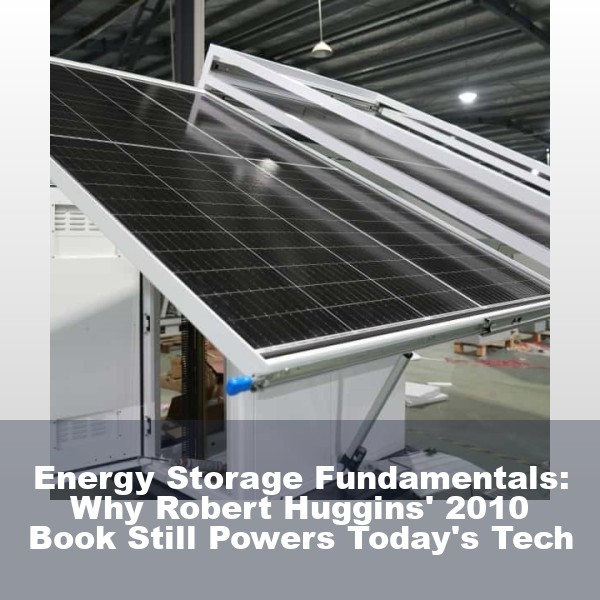 Energy Storage Fundamentals: Why Robert Huggins' 2010 Book Still Powers Today's Tech