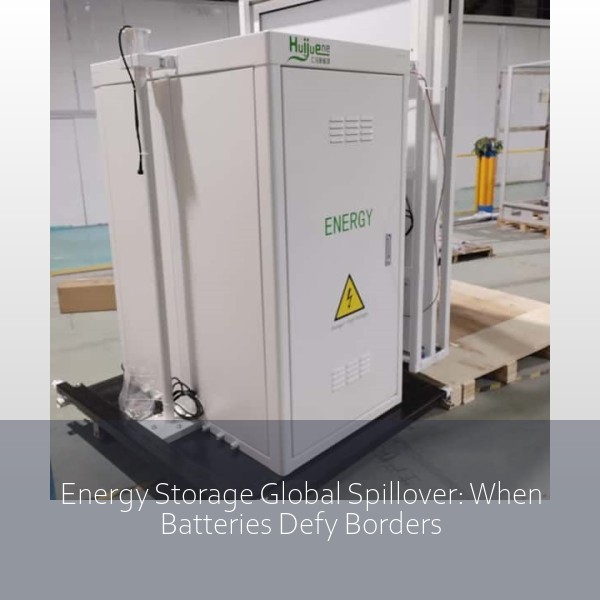 Energy Storage Global Spillover: When Batteries Defy Borders
