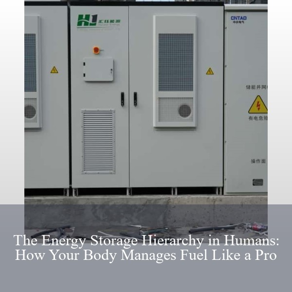 The Energy Storage Hierarchy in Humans: How Your Body Manages Fuel Like a Pro