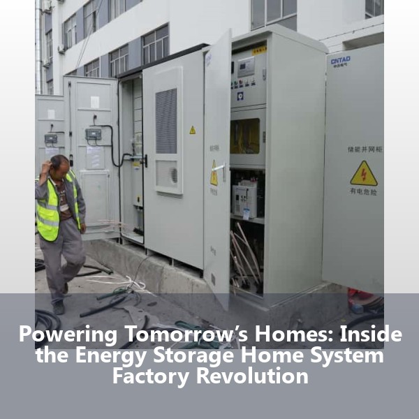 Powering Tomorrow’s Homes: Inside the Energy Storage Home System Factory Revolution