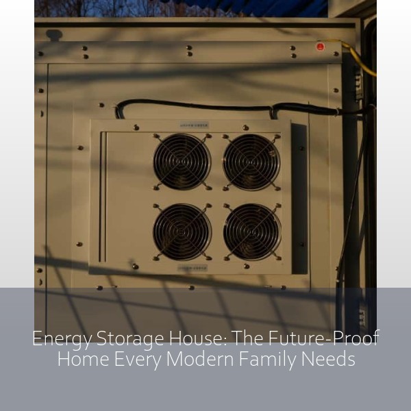 Energy Storage House: The Future-Proof Home Every Modern Family Needs