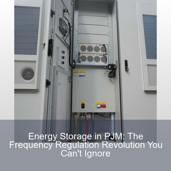 Energy Storage in PJM: The Frequency Regulation Revolution You Can't Ignore