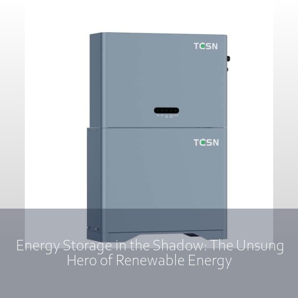 Energy Storage in the Shadow: The Unsung Hero of Renewable Energy