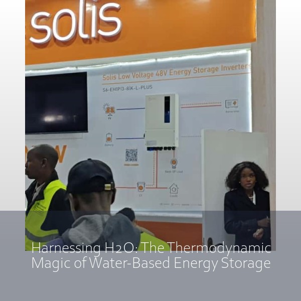 Harnessing H2O: The Thermodynamic Magic of Water-Based Energy Storage
