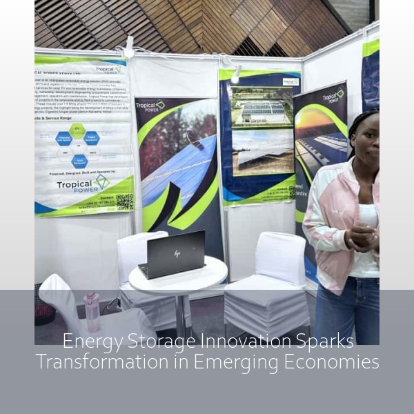 Energy Storage Innovation Sparks Transformation in Emerging Economies